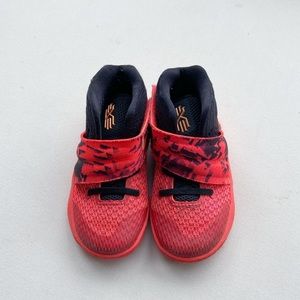 Nike Kyrie 2 (TD) Bright Crimson/Orange-Black